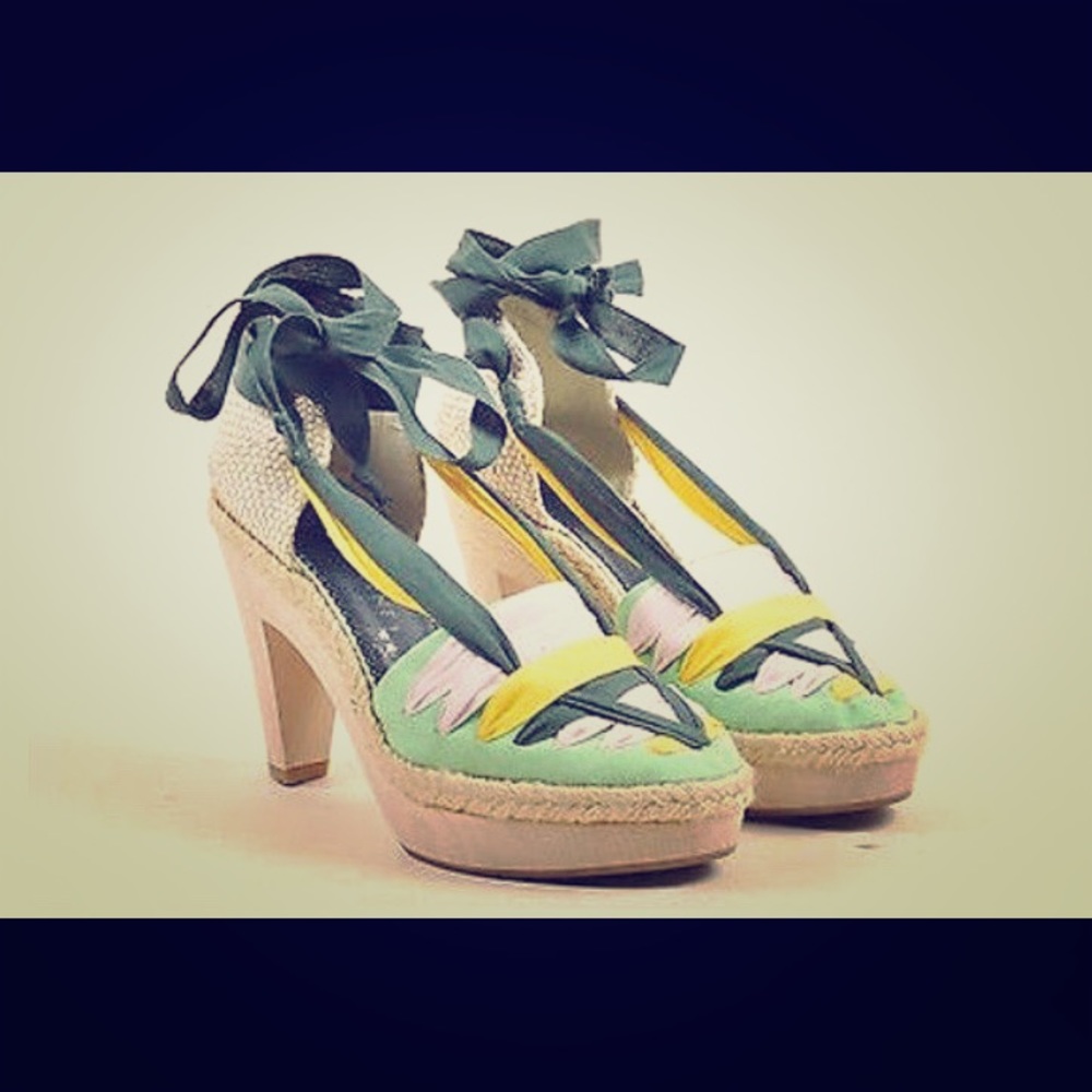 Stella McCartney Muti Color Platforms